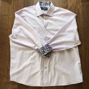 Coogi Luxe Men’s Long Sleeve Dress Shirt